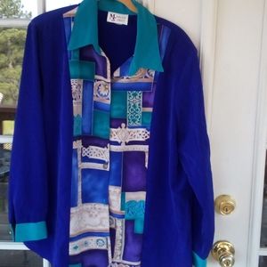 Maggie Sweet 1X button down